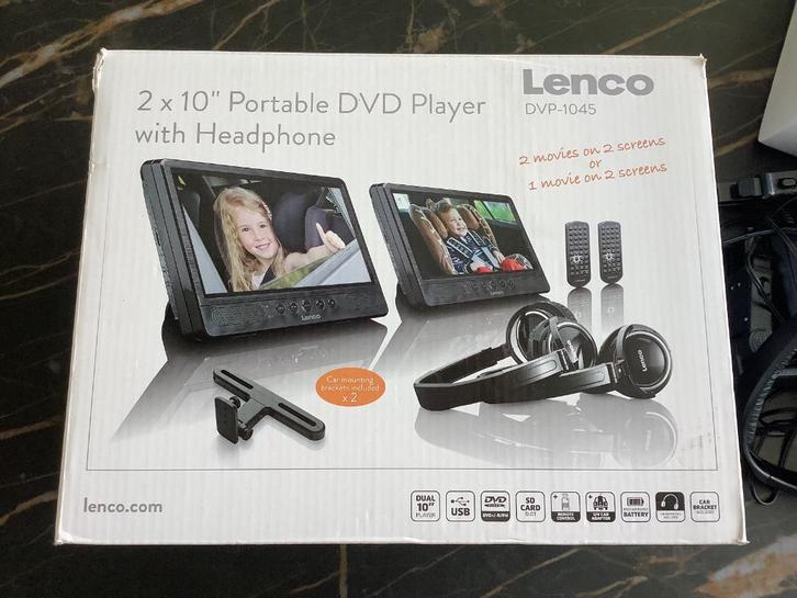 Lenco DVP-1045, Audio, Tv en Foto, DVD spelers, Gebruikt, Dvd-speler, Overige merken, Draagbaar, Ophalen