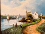 Landschap, Antiek en Kunst, Kunst | Schilderijen | Klassiek, Ophalen of Verzenden