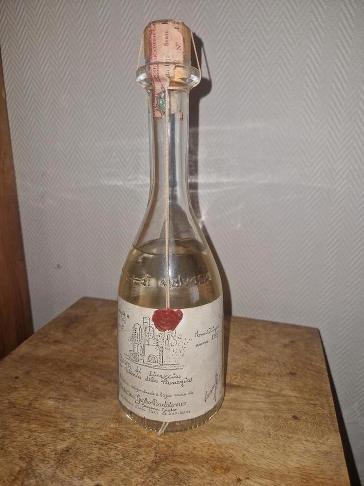 Grappa Bartolomio Malvasia 1989, Verzamelen, Wijnen, Nieuw, Ophalen of Verzenden