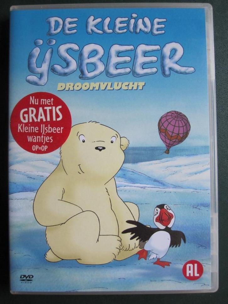 De kleine ijsbeer - Droomvlucht, Cd's en Dvd's, Dvd's | Tekenfilms en Animatie, Zo goed als nieuw, Amerikaans, Tekenfilm, Alle leeftijden