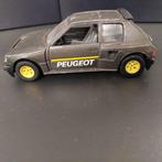Burago - Peugeot 205 turbo - 1/25e, Ophalen of Verzenden, Gebruikt