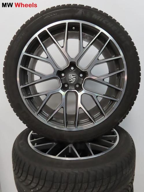 Porsche 21 inch Origineel velgen Macan Spyder winterbanden, Auto-onderdelen, Banden en Velgen, Banden en Velgen, Winterbanden