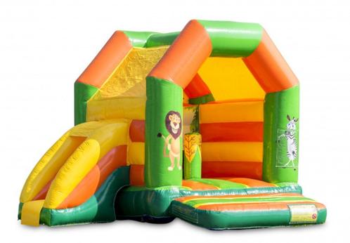 Te koop Springkussen Midi Multifun Jungle, Hobby en Vrije tijd, Feestartikelen | Verhuur, Nieuw, Ophalen