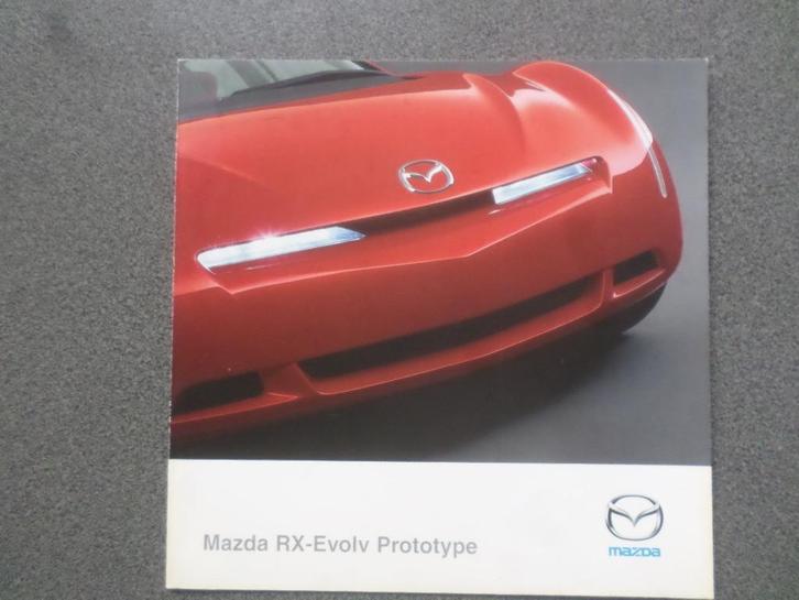 Mazda RX-8 Protype 02-2000 brochure, Boeken, Auto's | Folders en Tijdschriften, Mazda, Ophalen of Verzenden