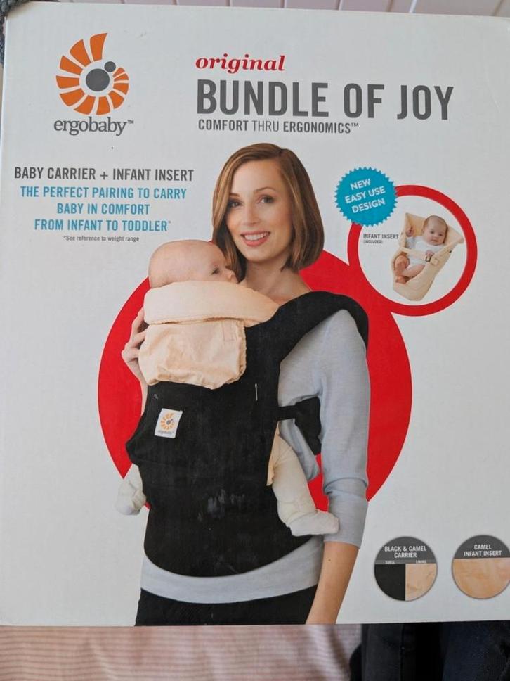 Porte-bébé Ergobaby Original Bundle of Joy (0-48mois), Kinderen en Baby's, Babydragers en Draagdoeken, Draagzak, Rug, Ophalen