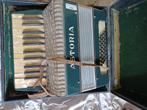 Heel oude accordeon astoria italiaans, Avec valise, Enlèvement ou Envoi