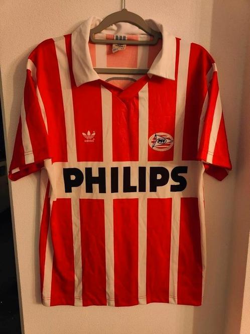 Chemise d'accueil PSV Adidas 1990 S Romario, vintage authent, Sports & Fitness, Football, Comme neuf, Maillot, Taille S, Envoi