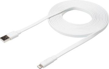 Xtorm Flat USB to Lightning Cable – 3 meter – Wit beschikbaar voor biedingen