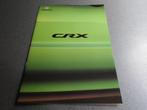 Honda CRX 3de Generatie Del Sol Brochure, Boeken, Honda, Ophalen of Verzenden