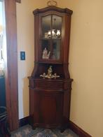 Massief hout hoekkastje, Antiek en Kunst, Ophalen