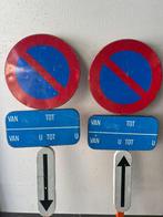Parkeerborden E1 Te Huur -Verkeersborden/Verboden parkeren, Doe-het-zelf en Bouw, Ophalen, Zo goed als nieuw