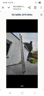 Alu ladder 2x14 altrex, Ophalen of Verzenden