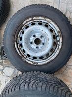 2 pneus hiver 195/65 R15 sur jantes, Ophalen, Gebruikt