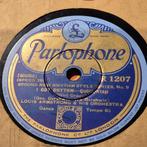 6 x 78 toeren - 78 RPM - Jazz/Big Band - LOUIS ARMSTRONG, Ophalen of Verzenden, Gebruikt, 10 inch, Jazz