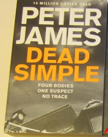 thriller, detective,P.JAMES; Dead simple beschikbaar voor biedingen