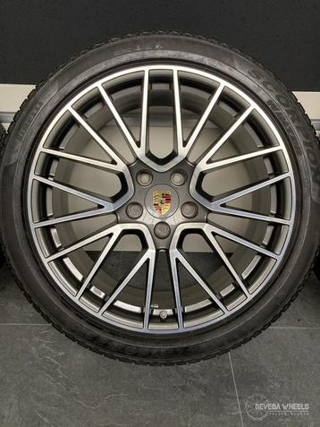 21” originele Porsche Cayenne 9Y Spyder velgen winterbanden  beschikbaar voor biedingen