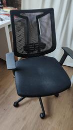 Bureaustoel, Huis en Inrichting, Ophalen, Gebruikt, Zwart, Bureaustoel