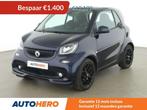 Smart Fortwo 0.9 Turbo Basis passion (bj 2019, automaat), Auto's, Automaat, 898 cc, Blauw, Electronic Stability Program (ESP)