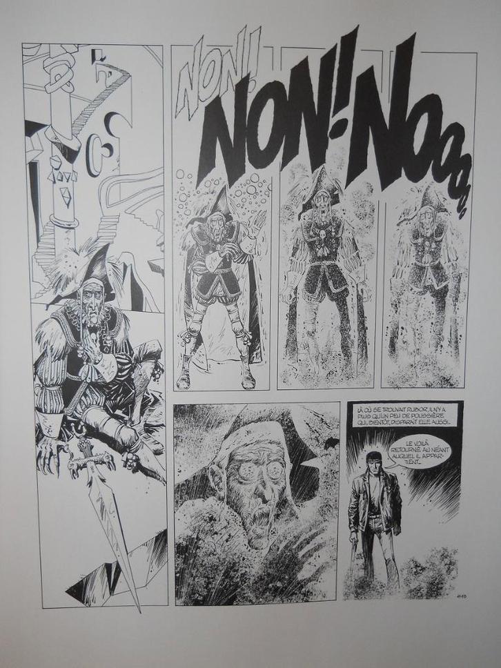 Reproducties stripplaten / reproductions planche BD W. Vance, Boeken, Stripverhalen, Nieuw, Eén stripboek, Ophalen