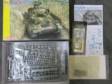 1/35 PzIV Ausf.H (Dragon) + zimmerit-set (Atak) (nieuw 76€!) beschikbaar voor biedingen