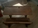 Oude schoolbank, Antiek en Kunst, Ophalen