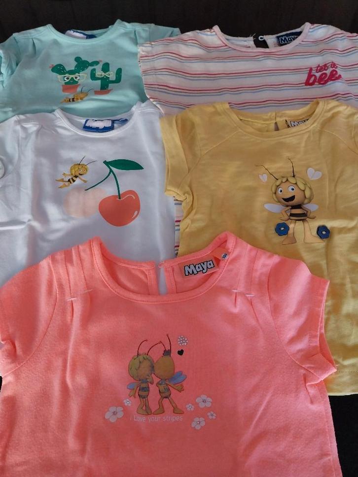 T-shirts van verschillende merken, Kinderen en Baby's, Kinderkleding | Overige, Gebruikt, Meisje, Ophalen