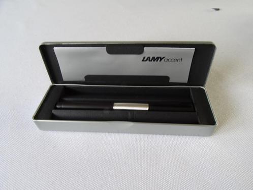 Lamy ACCENT Black M-Nib + LH-Nib, Collections, Stylos, Neuf, Stylo, Autres marques, Avec boîte, Enlèvement ou Envoi