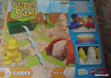 jeu de sable supersand animaux