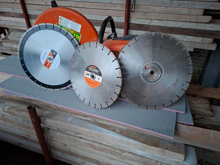 Stihl doorslijper benzine, Bricolage & Construction, Outillage | Meuleuses, Enlèvement