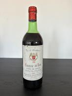Château du Tude, 1982, Côtes du Bourg, Bordeaux, Collections, Vins, Comme neuf, France, Enlèvement ou Envoi
