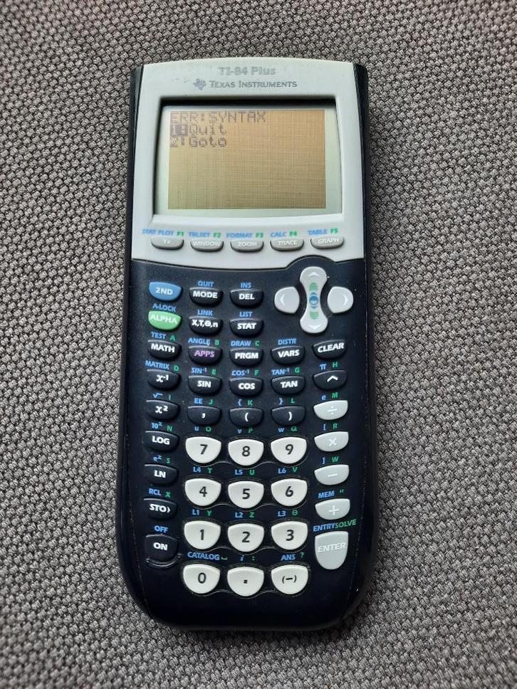 Grafische rekenmachine Texas Instruments TI-84 Plus, Diversen, Rekenmachines, Gebruikt, Grafische rekenmachine, Ophalen
