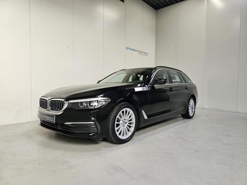 BMW 520 d Touring Autom. - GPS - PDC - Topstaat! 1Ste Eig!, Autos, BMW, Entreprise, Série 5, Airbags, Bluetooth, Ordinateur de bord