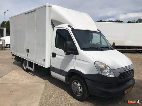 Iveco Daily 35C13 2.3 Hpi Euro 5 Koffer Bakwagen Laadklep Li, Autos, Camionnettes & Utilitaires, Entreprise, ABS, Air conditionné automatique