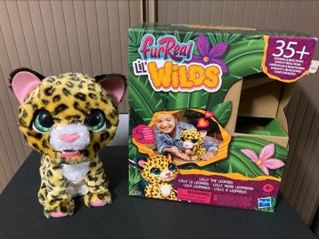 FurReal Lil’ Wilds Interactieve knuffel, Lolly het luipaard