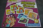 Winx memo games Clementoni (S15), Jongen of Meisje, Ophalen of Verzenden, Zo goed als nieuw