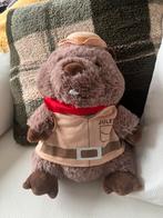 Peluche castor, Ophalen of Verzenden, Zo goed als nieuw, Overige typen