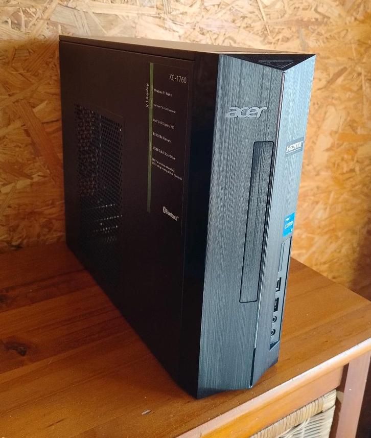 Acer Aspire i5-12400/16GO Ram/512GB SSD/Windows 11/UHD 730, Informatique & Logiciels, Ordinateurs de bureau, Comme neuf, 4 Ghz ou plus