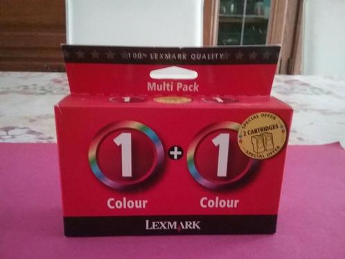 Multipack 1 + 1 Lexmark Colour inkt cartridges, Informatique & Logiciels, Fournitures d'imprimante, Neuf, Enlèvement ou Envoi