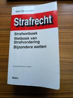 Boek Strafrecht, Boeken, Ophalen, Gelezen, Gert Vermeulen