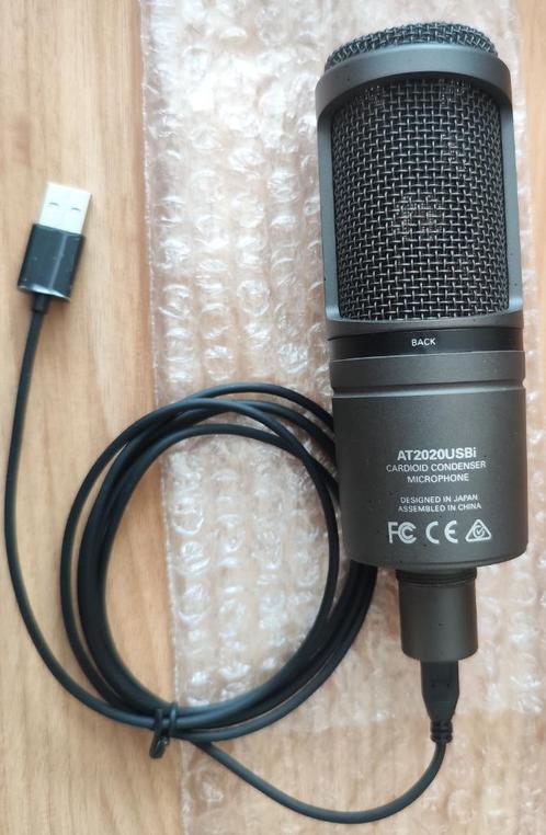 Micro AT2020USBI carioïdcondensor, Muziek en Instrumenten, Microfoons, Zo goed als nieuw, Studiomicrofoon, Ophalen of Verzenden