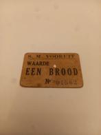 Vooruit - bon - 1 brood, Antiek en Kunst, Ophalen of Verzenden