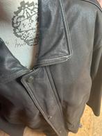 Veste en cuir véritable homme, Enlèvement, Comme neuf, Taille 52/54 (L), Brun