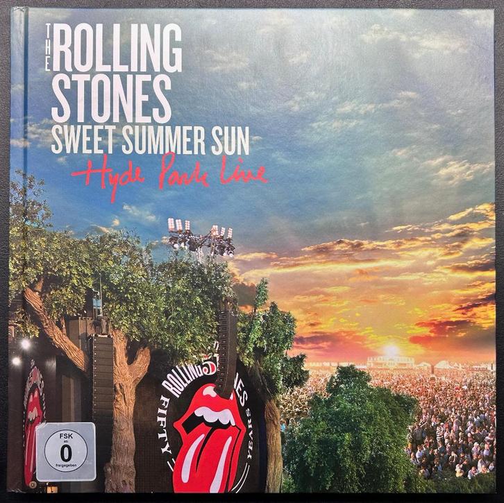 ROLLING STONES - Sweet summer sun ( 2CD/DVD/Blu-ray Boxset ), Cd's en Dvd's, Cd's | Rock, Zo goed als nieuw, Poprock, Verzenden