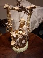 Statue porcelaine biscuit, Antiquités & Art, Enlèvement