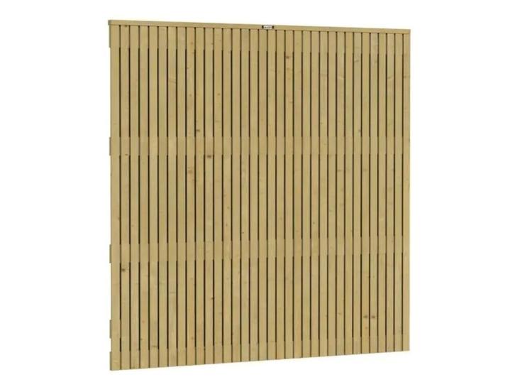 Tuinscherm Verticaal Elan 180 , 180 x 180 cm, geïmpregneerd, Tuin en Terras, Schuttingen, Nieuw, Hout, 1 tot 2 meter, Minder dan 3 meter