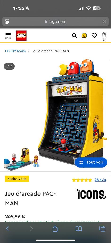 Lego pacman neuf en boite + vitrine spécial neuf en boite, Kinderen en Baby's, Speelgoed | Duplo en Lego, Nieuw, Lego, Ophalen