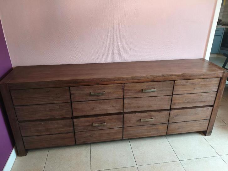 Schitterend dressoirmeubilair - als nieuw, Huis en Inrichting, Kasten | Buffetkasten, Zo goed als nieuw, Minder dan 100 cm, 200 cm of meer