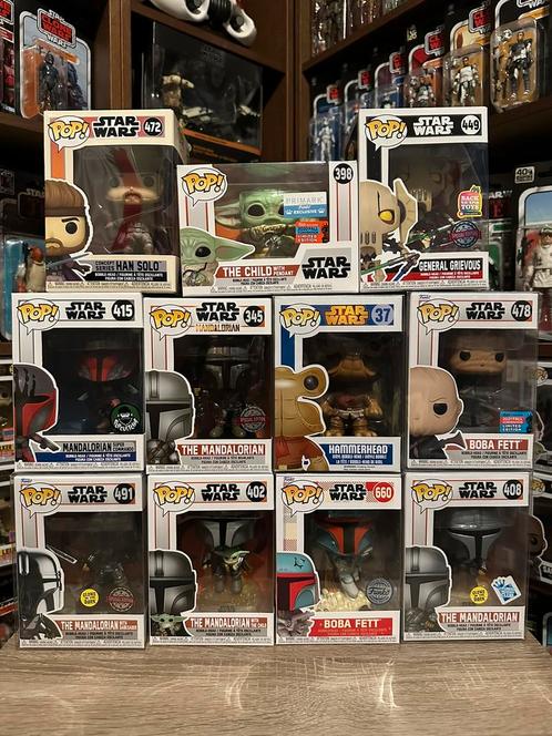 Diverse funko star wars pops, Collections, Jouets miniatures, Neuf, Envoi