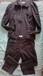 Armand Thierry Vintage Tai Brown broekpakset, Kleding | Dames, Jumpsuits, Ophalen of Verzenden, Zo goed als nieuw