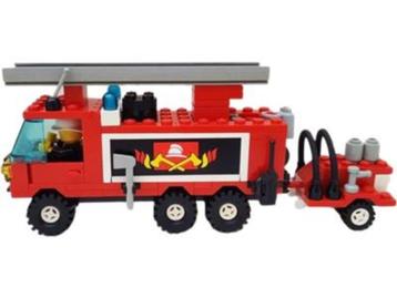 LEGO Fire Brandweer 6480 Hook and Ladder Truck Brandweerwage beschikbaar voor biedingen